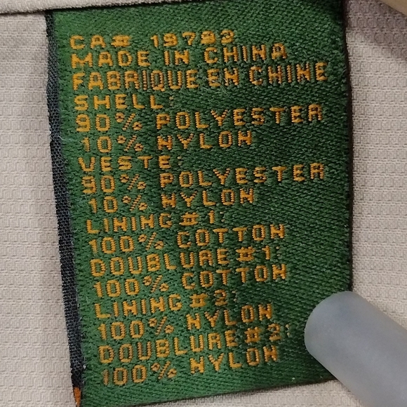 Vintage Timberland Weather Gear Full Zip Jacket Mens XXL Blue Outdoor Casual - Picture 8 of 11